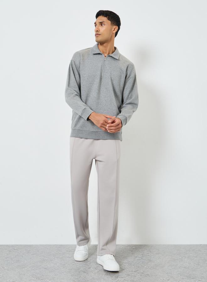 ستايلي سويت شيرت فليس بياقة سحاب - Image 2